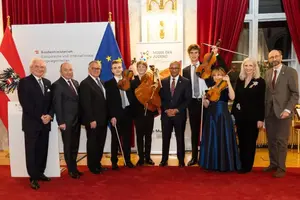 Das Prima La Musica Beethoven Quartett umrahmte musikalisch den Festakt